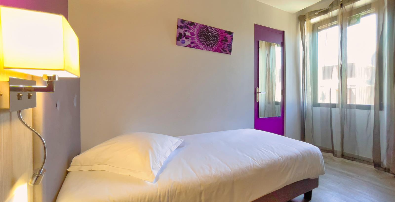 single room - Hotel de la Gare in Quimper